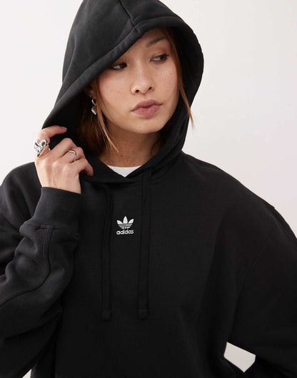 adidas Originals essentials hoodie in black